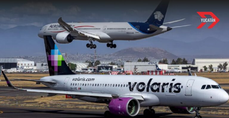 Viva Aerobus, Volaris y Aeroméxico lideran el transporte nacional